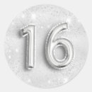 Zoek naar nummer 16 stickers Voor haar