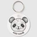 Zoek naar kawaii panda sleutelhangers Schattig dier