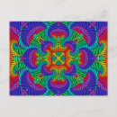 Zoek naar caleidoscoop briefkaarten Trippy