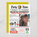 Zoek naar superhero party uitnodigingen Elk persoon