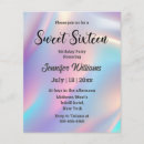 Zoek naar hologram uitnodigingen Holografisch