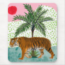 Zoek naar tijgers muismatten Tropisch