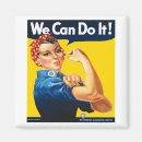 Zoek naar sterke vrouwen magneten Rosie de riveter