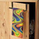 Zoek naar abstract patroon keuken handdoeken Naadloos
