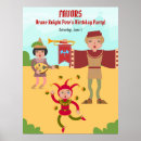 Zoek naar ridders posters Jongen