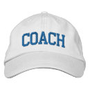 Zoek naar coach geborduurde petten Team
