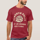 Zoek naar synoniem tshirts Grappig