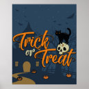 Zoek naar katten schedel kunst Trick or treat