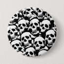 Zoek naar menselijk skelet buttons Griezelig