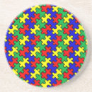 Zoek naar puzzel onderzetters Patroon