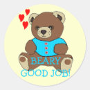Zoek naar goede baan stickers Kinder