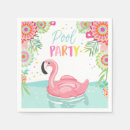 Zoek naar zwembad servetten Flamingo