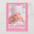 Zoek naar baby aankondiging briefkaarten Pasgeboren