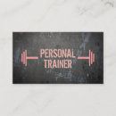 Zoek naar dumbells visitekaartjes Trainer