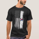 Zoek naar zuid korea vlag tshirts Amerikaans