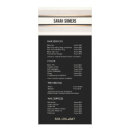 Zoek naar salon service menu reclamekaarten Spa