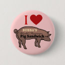 Zoek naar varkens buttons Grappig