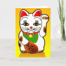 Zoek naar maneki neko kaarten Cat