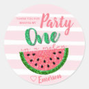 Zoek naar meloenen stickers Een in een meloen