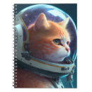 Zoek naar katten notitieboeken Astronaut