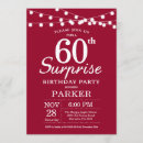 Zoek naar 60ste verrassing uitnodigingen Verrassingsverjaardag