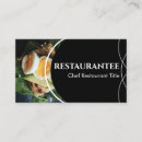 Zoek naar chef visitekaartjes Restaurant