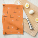Zoek naar retro sterren keuken handdoeken Abstract