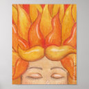 Zoek naar vlammen kunst Vurig