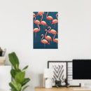 Zoek naar flamingo patroon posters Tropisch
