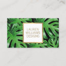Zoek naar monstera visitekaartjes Elegant