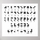 Zoek naar braille posters Alfabet
