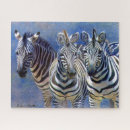 Zoek naar zebras puzzels Natuur
