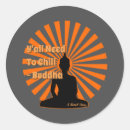 Zoek naar wijsheid stickers Boeddhisme