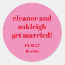 Zoek naar huwelijk stickers Uniek