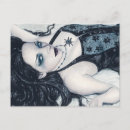 Zoek naar gothic fee briefkaarten Blauw