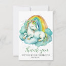 Zoek naar unicorn baby shower kaarten Dank je creditcard