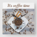 Zoek naar koffietijd klokken Koffiebonen