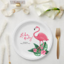 Zoek naar flamingo papieren bordjes Hibiscus