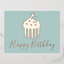 Zoek naar happy birthday cupcake briefkaarten Schattig