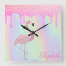 Zoek naar pink flamingo klokken Modern