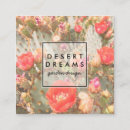 Zoek naar desert cactus visitekaartjes Cacti