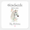 Zoek naar wit paard stickers Paardenkop