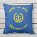 Zoek naar schepen kussens Jacht