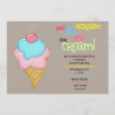 Zoek naar ijs uitnodigingen Crème