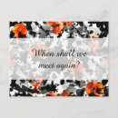 Zoek naar zwarte achtergrond briefkaarten Papaver