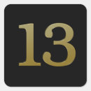 Zoek naar nummer 13 stickers 13e