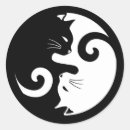 Zoek naar yin yang kat stickers Feliene