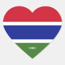 Zoek naar gambia stickers Vlag van gambia