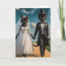 Zoek naar cat wedding kaarten Schattig