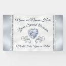Zoek naar diamant spandoeken Zilver